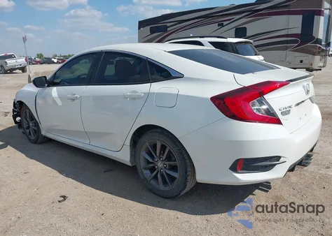 2020 Honda Civic Sport из США, поврежденный, VIN 19XFC2F83LE005862